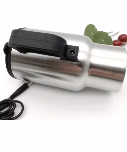 Heated Travel Mug Coffee /tea/soup Cup Car Charging Electric Kettle