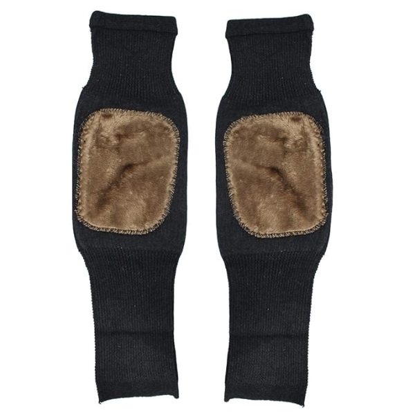 Knee Warmer Woolen Knee Cap For Men And Women (random Design)