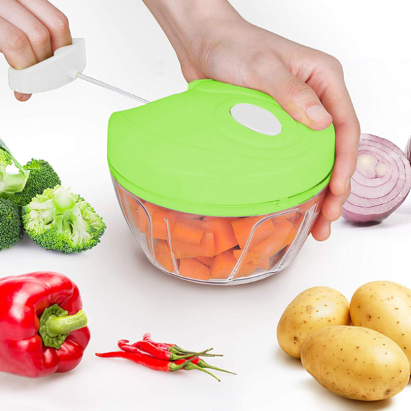 Speedy Chopper Manual Food Chopper For Vegetable Fruits Nuts Onions Chopper