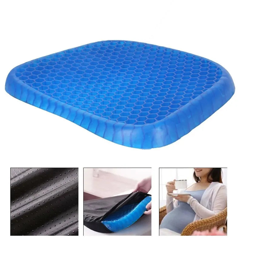 Soft Silicone Sitter Pain Relief Breathable Honeycomb Design Pressure Support