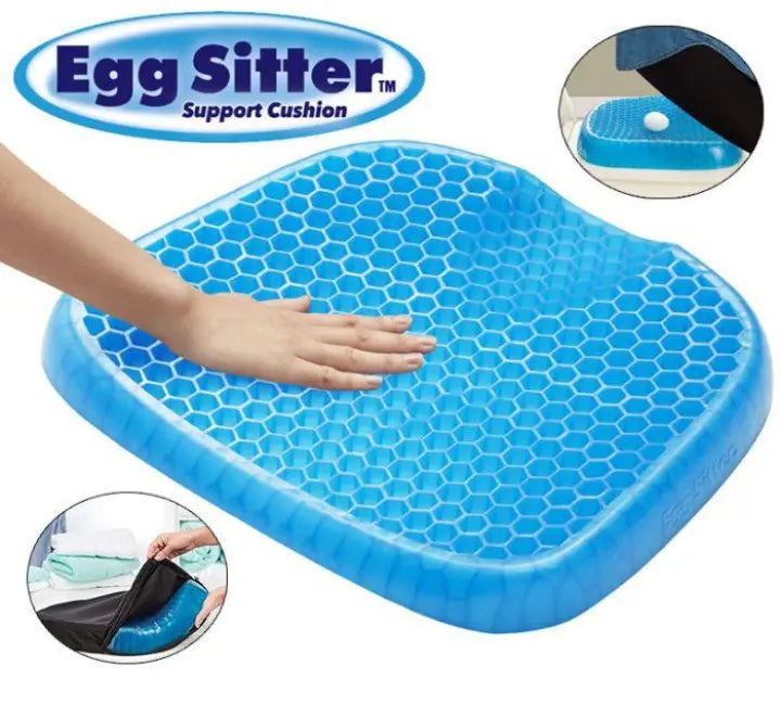 Soft Silicone Sitter Pain Relief Breathable Honeycomb Design Pressure Support